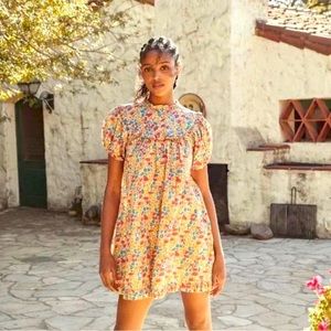 Doen Alice Poppy & Daisy Floral Dress XS